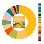 Colour wheel / palette