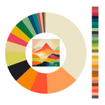 Colour wheel / palette