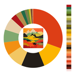 Colour wheel / palette