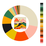 Colour wheel / palette