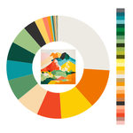 Colour wheel / palette