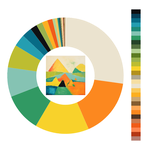 Colour wheel / palette