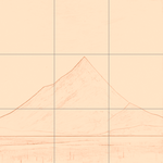 Sepia sketch with grid