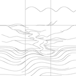 Line drawing with grid