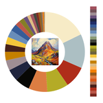 Colour wheel / palette