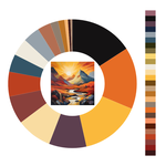 Colour wheel / palette