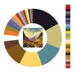 Colour wheel / palette