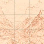 Sepia sketch with grid