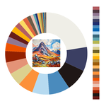 Colour wheel / palette