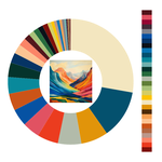 Colour wheel / palette