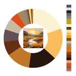 Colour wheel / palette