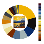 Colour wheel / palette