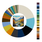 Colour wheel / palette