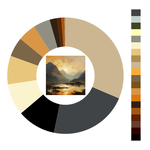 Colour wheel / palette