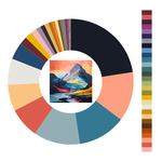 Colour wheel / palette