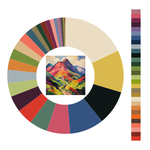 Colour wheel / palette