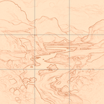 Sepia sketch with grid