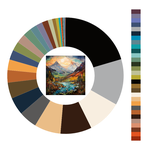 Colour wheel / palette