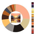 Colour wheel / palette