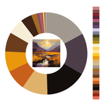 Colour wheel / palette