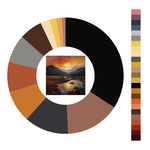 Colour wheel / palette