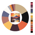 Colour wheel / palette