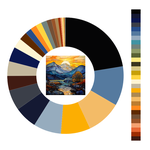 Colour wheel / palette