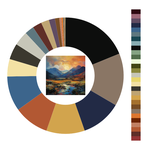 Colour wheel / palette