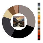 Colour wheel / palette