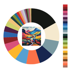 Colour wheel / palette