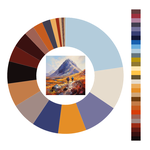 Colour wheel / palette