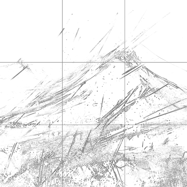 Sketch with grid