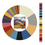 Colour wheel / palette