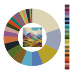 Colour wheel / palette