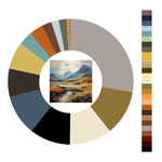 Colour wheel / palette