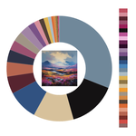 Colour wheel / palette