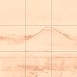 Sepia sketch with grid