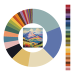 Colour wheel / palette