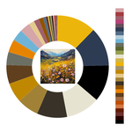 Colour wheel / palette