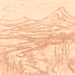 Sepia sketch