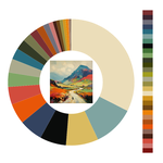 Colour wheel / palette