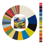 Colour wheel / palette