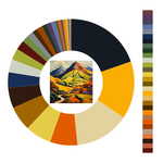 Colour wheel / palette