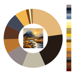 Colour wheel / palette