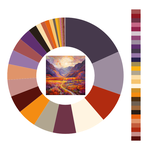 Colour wheel / palette