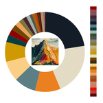 Colour wheel / palette