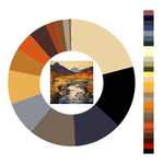 Colour wheel / palette