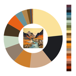 Colour wheel / palette