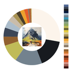 Colour wheel / palette