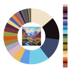 Colour wheel / palette